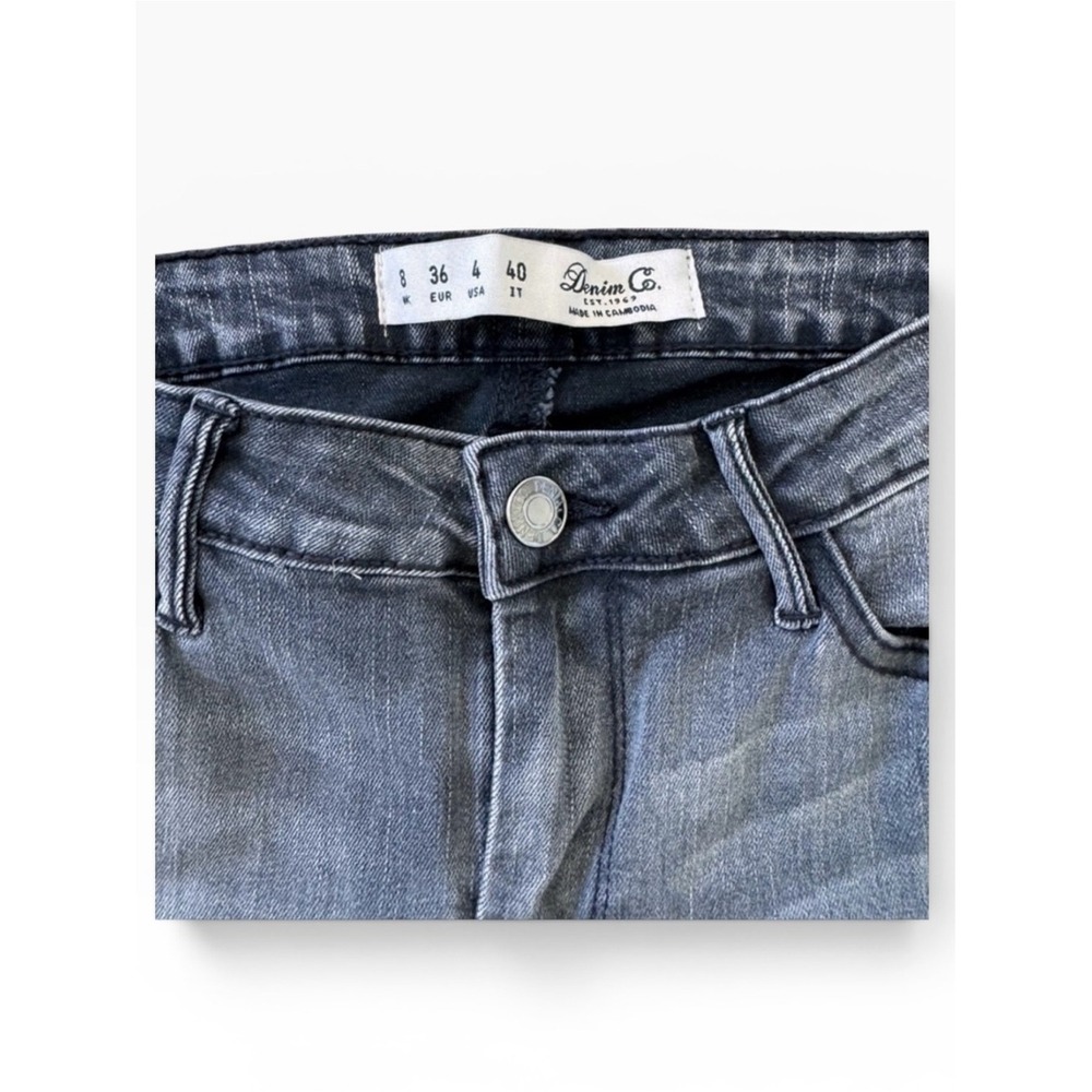 Primark Denim Co Gray Wash Mid Rise Skinny Stretch Jeans Women's 4 / 27 - Picture 5 of 6
